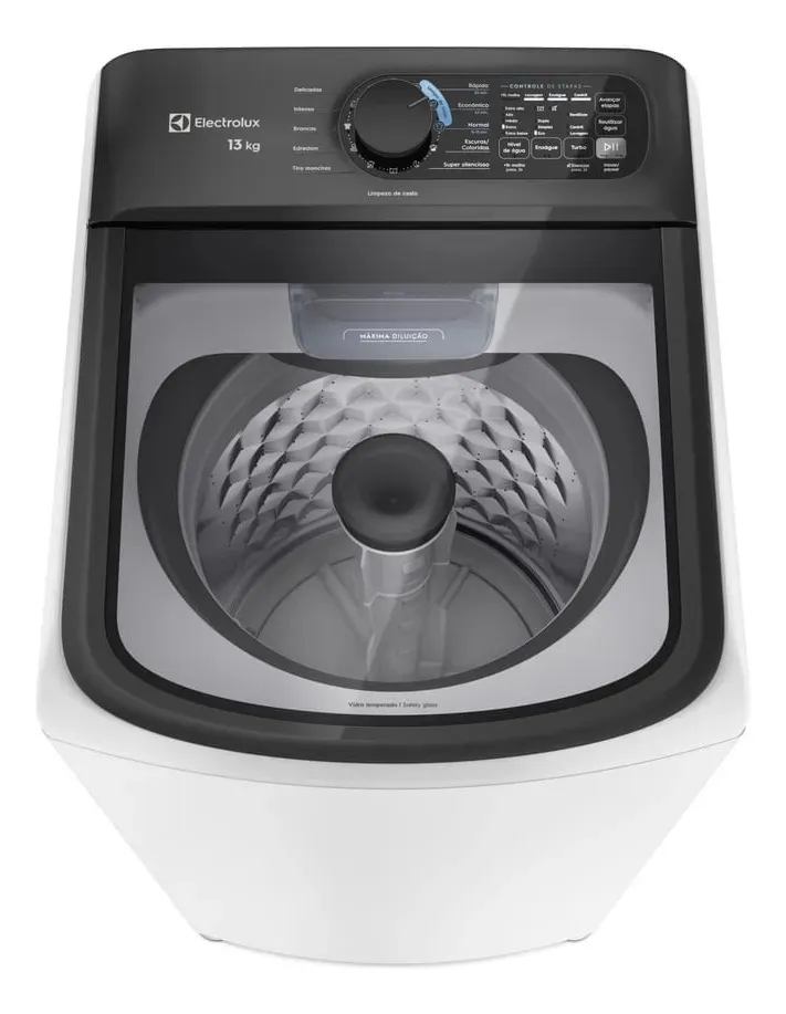 Máquina De Lavar Electrolux 13kg Branca Compacta (let13 Branca