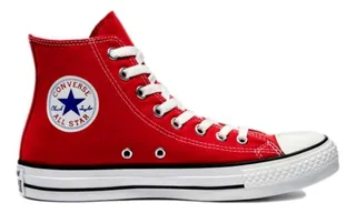 Converse bota roja mujer sale