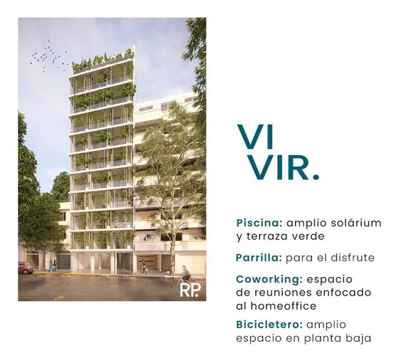 Venta Departamento 1 Ambiente Nuñez Balcon Pileta