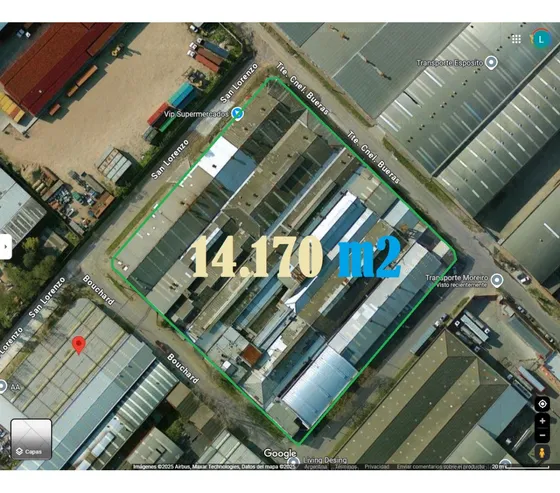 Galpon Industrial En Venta De 14.170 M2 - Manzana Completa - Parque Industrial De Lanus