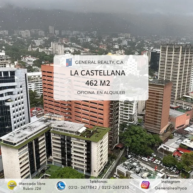 Oficina En Alquiler 462 M2 La Castellana 