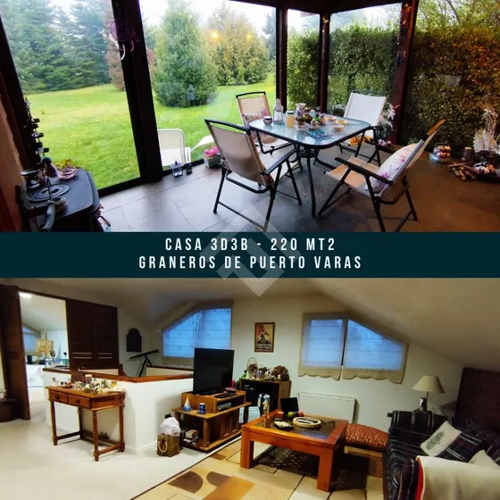 Casa 3d 3b - 220mt2 - Los Graneros De Puerto Varas