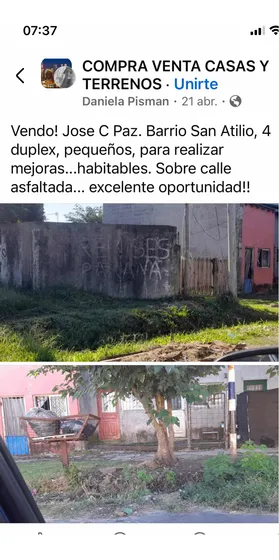 Cuatro Duplex En El Lote A Refaccionar