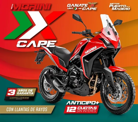 Tienda Oficial Motomorini: X-cape 650 -puerto Madero-