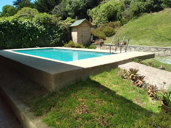 Casa Con Piscina 2d+3b En Santo Domingo A Pasos De La Playa