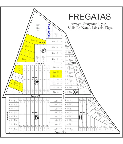 Lote En Barrio Nautico Fregatas, Islas De Tigre, Delta Buenos Aires.