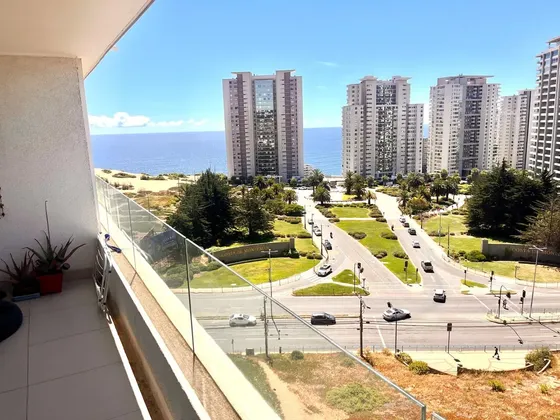 Depto Vista Despejada 2d 2b / Sector Exclusivo De Concón