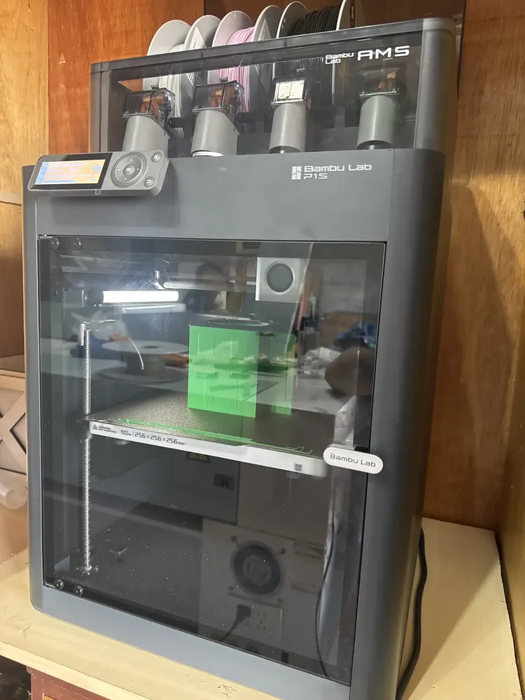 P1s Combo C/ Ams Multicolor Bambu Lab - Impressora 3d | MercadoLivre