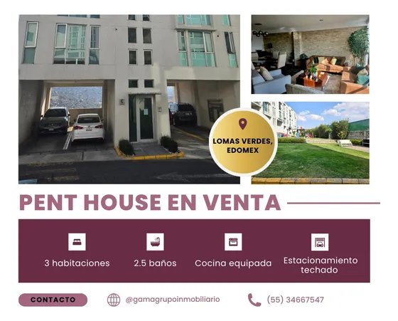 Pent House En Venta Con Excelente Vista