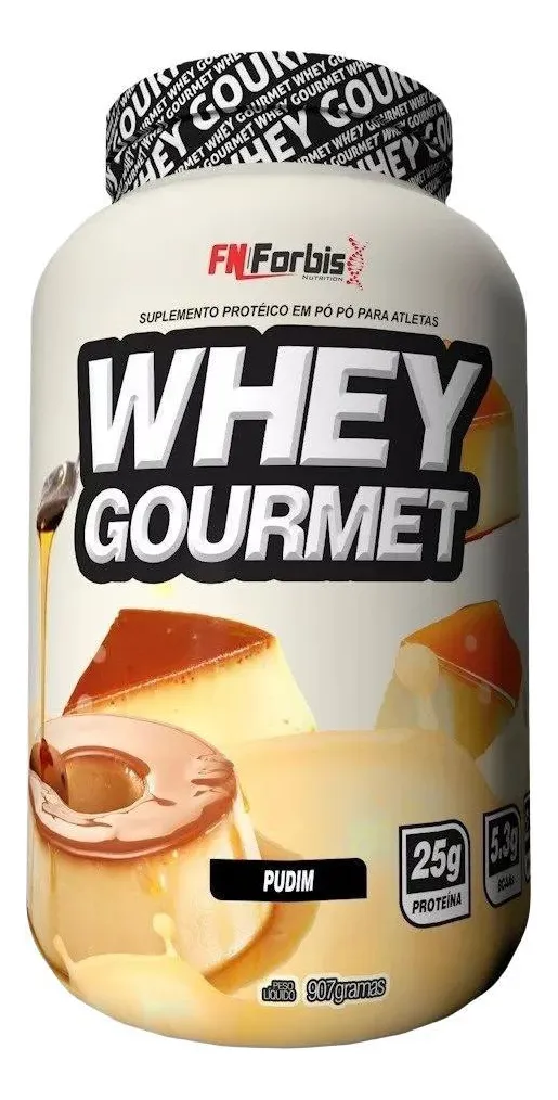 Whey Gourmet Pudim 900g Fn Forbis