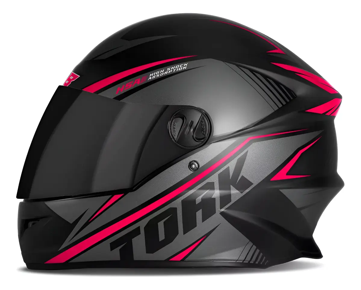 Capacete Moto Pro Tork Fechado Viseira Fumê Street Promoção — foto 1