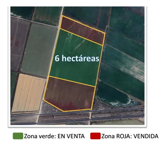 Vendo Terreno De 6 Has. A Unos Metros De Blvd. Las Torres