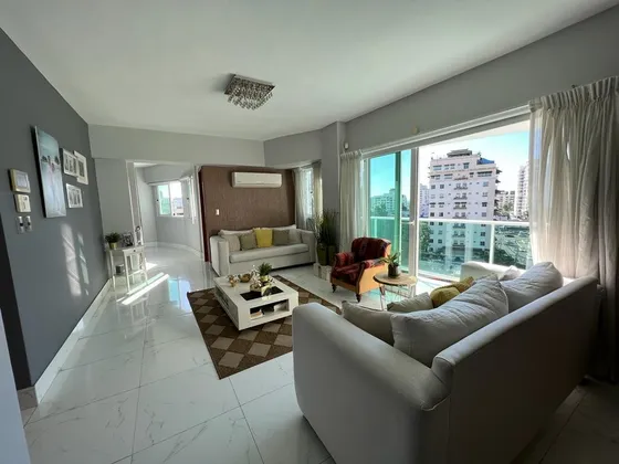 Za122 - Naco | Apartamento Pent-house En Venta | 230 M² | 2 Habitaciones | 2 Parqueos | Piscina Y Gym | $370,000 Usd | Foxpiantini, Líder En Alquiler Y Venta De Apartamentos En Piantini, Paraíso, Serr