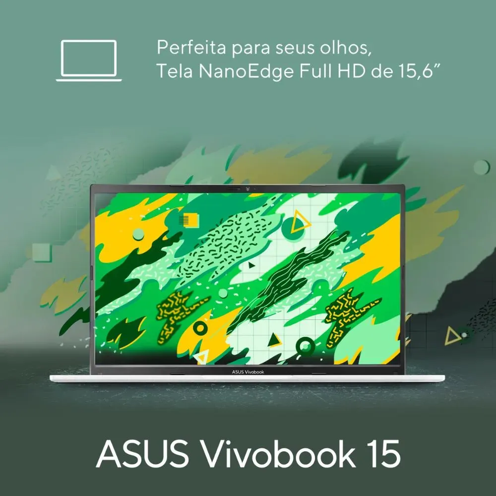 Notebook Asus Vivobook 15 Ryzen 7 8gb 512gb 15 W11h Bq966w Cool Silver