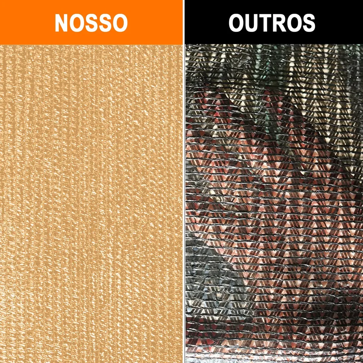 Tela de Sombrite 90% 6x4m com Bainha Reforçada e Ilhós Metálicos — foto 7