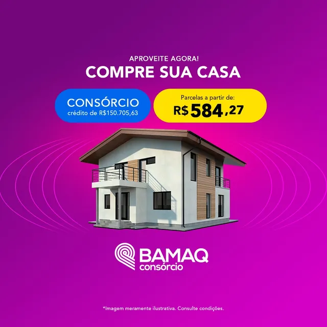 Consórcio De Imóvel Bamaq - Carta De Crédito R$ 150 Mil