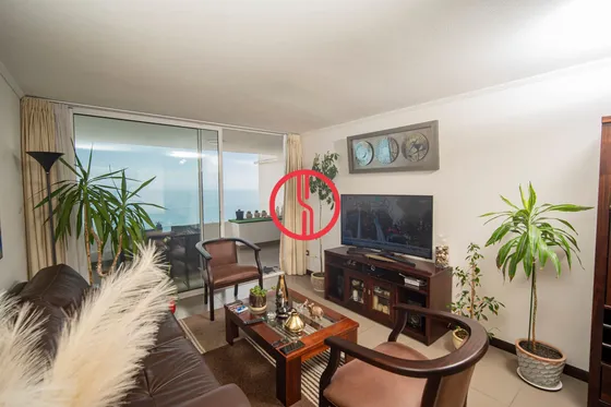 Se Vende Departamento Amoblado Con Vista Al Mar, Mirador 1.