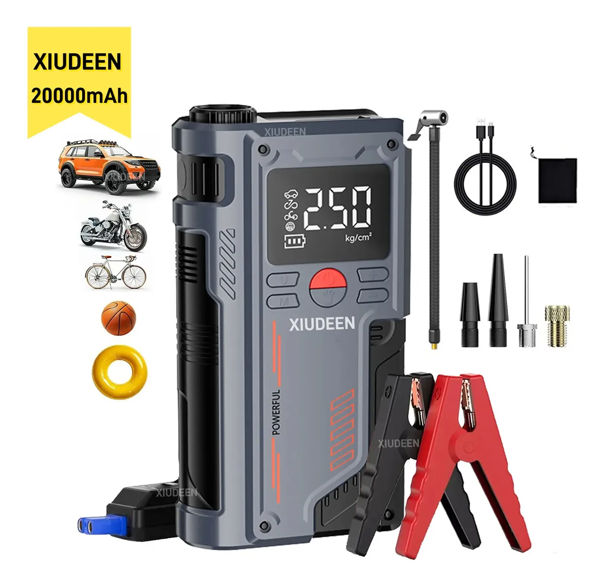 Regalos para Papá: Top 40 Ideas en México 2026 24 Arrancador batería auto 8000A compresor PowerBank regalo papá ML México 2026