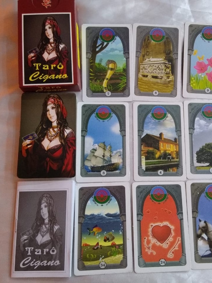 Tarot Cigano - Acompanha Manual - 36 Cartas | Mercado Livre