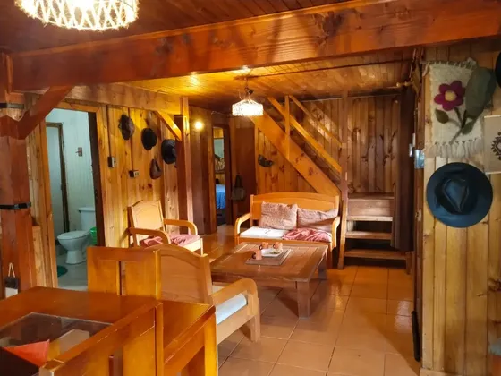 Venta Casa Y 4 Cabañas Amoblada En Licanray, Villarrica