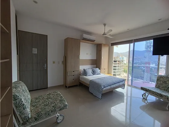 Se Arrienda Apartamento Amoblado  Tipo Loft En Playa Salguero - E.c.