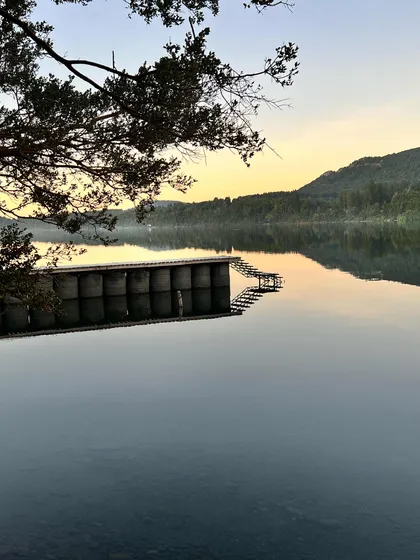 Romántica Cabaña Con Costa De Lago Para 2 Pax