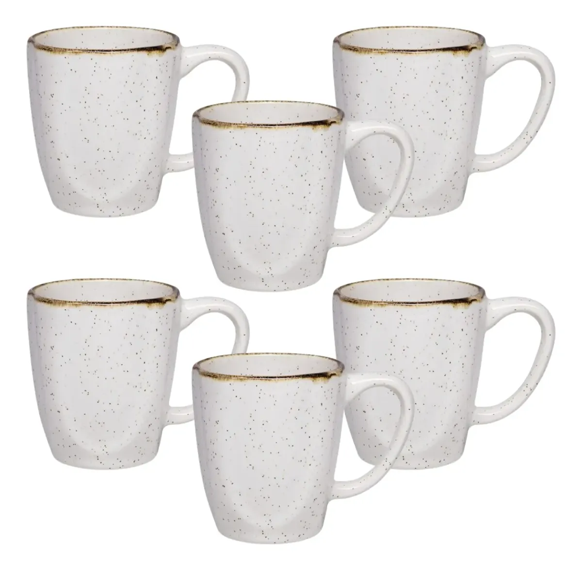 Conjunto De 6 Canecas Ryo Maresia 260ml Oxford
