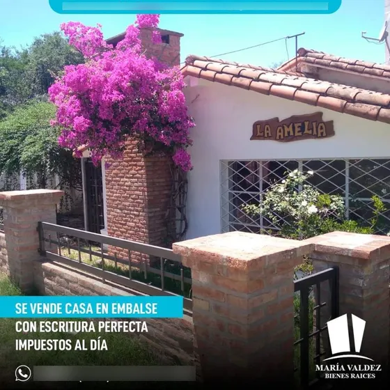 Venta Casa 2 Dormitorios Embalse Con Cochera