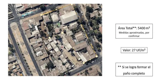 Sitio En Venta En Quinta Normal
