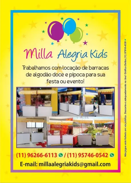Locação Aluguel Carrinho De Pipoca E Algodão Doce Festa.