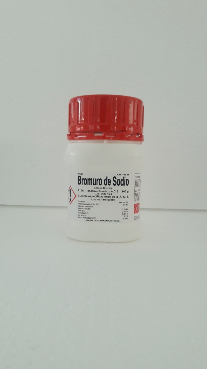 Bromuro De Sodio R. A. De 100 G Fagalab Mercado Libre