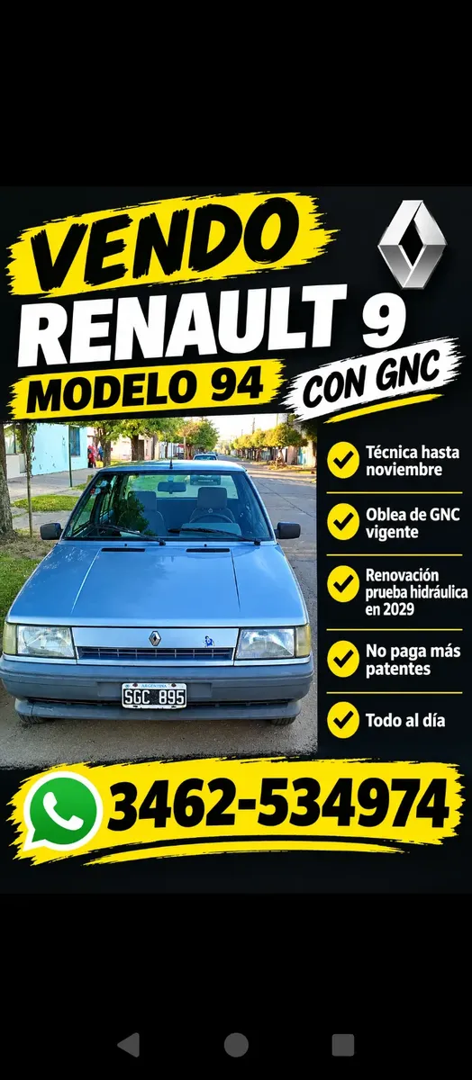 Renault R9 1.6 Rn Aa