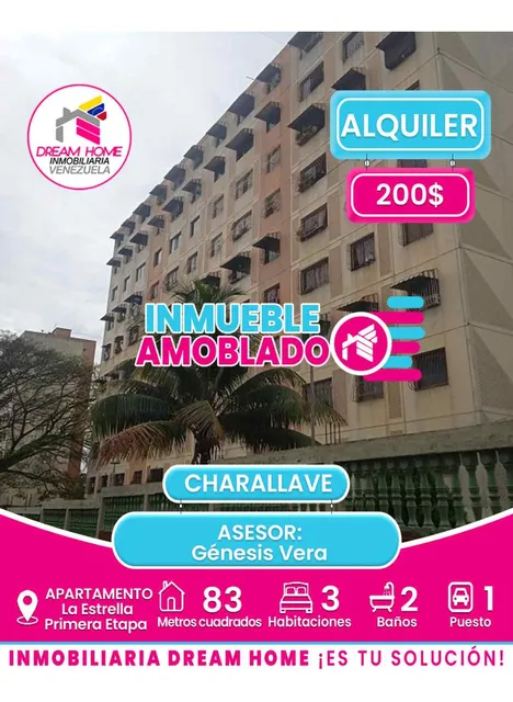 Apartamento En Venta  La Estrella Primera Etapa  Charallave 