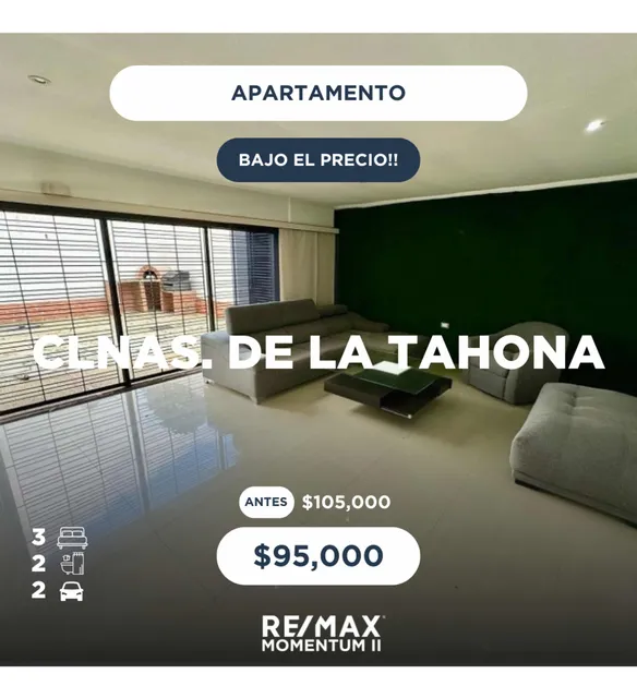 Con Terraza. Venta. Apto. Colinas De La Tahona