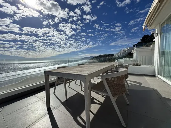 Departamento Condominio Bordemar Amoblado, Con Vista Al Mar