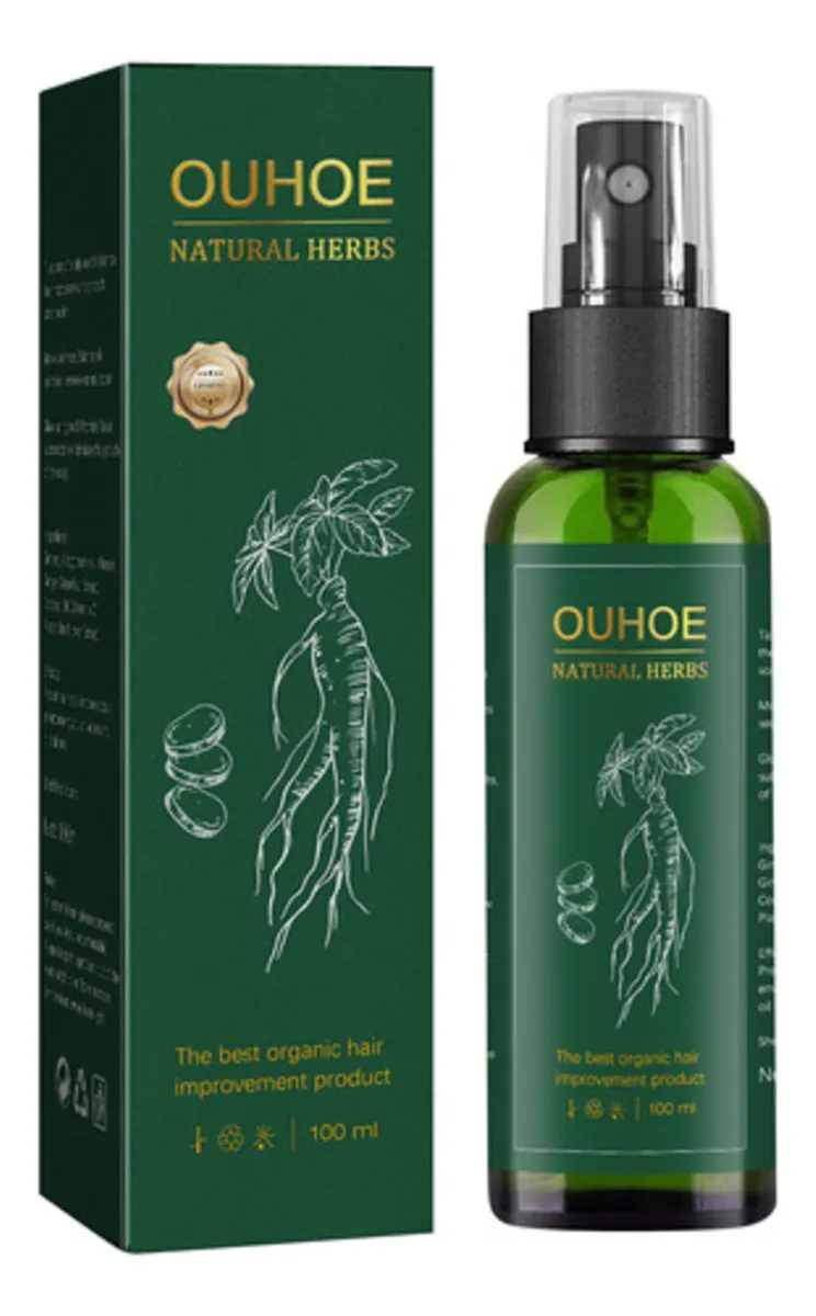 Ouhoe 100ml Control De Caida Y Crecimiento De Cabello