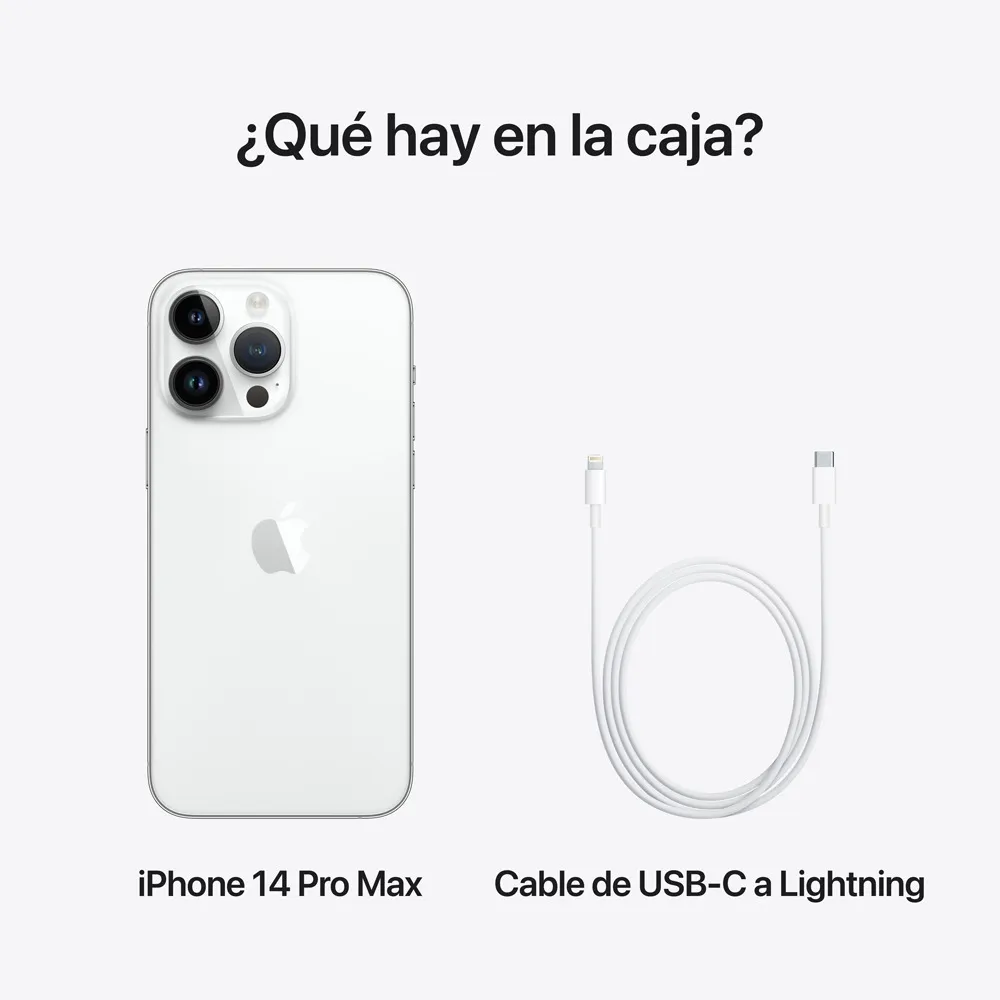 Imagen 10 de 10 de Apple iPhone 14 Pro Max (256 GB) - Color plata