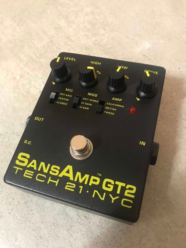 Pedal Sansamp Gt2 - Tech 21 | Mercado Livre