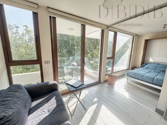 Depto 1d En Las Condes Con Terraza Y Piscina