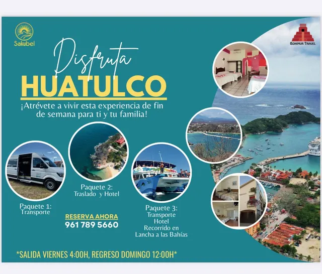 Vamos A Huatulco  De Fin De Semana 