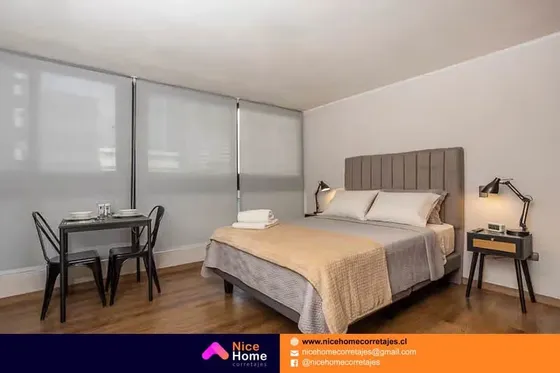 Departamento Estudio Amoblado Y Equipado - Ggcc Incluidos