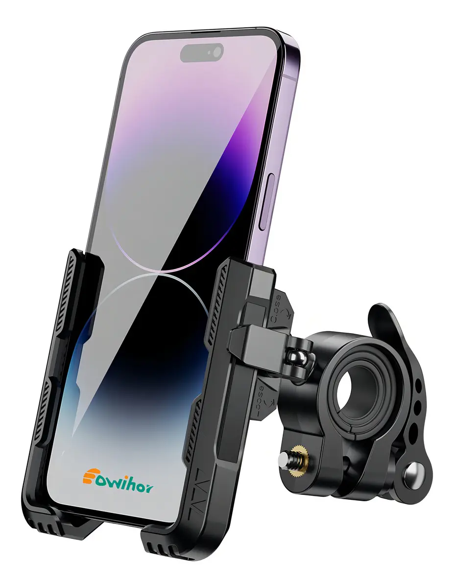 Suporte de Celular Eowihor PBH503 360° para Moto, Bicicleta e Veículo Elétrico