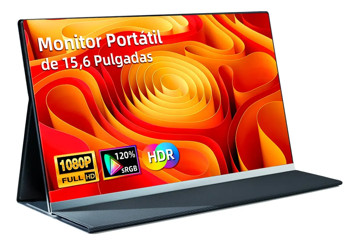Aoker Pantalla Portátil Para Laptop 15.6  Monitor Externo