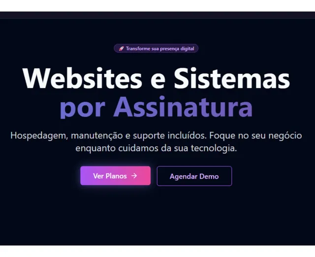 :   Criação De Site Profissional Por Assinatura  Solução 