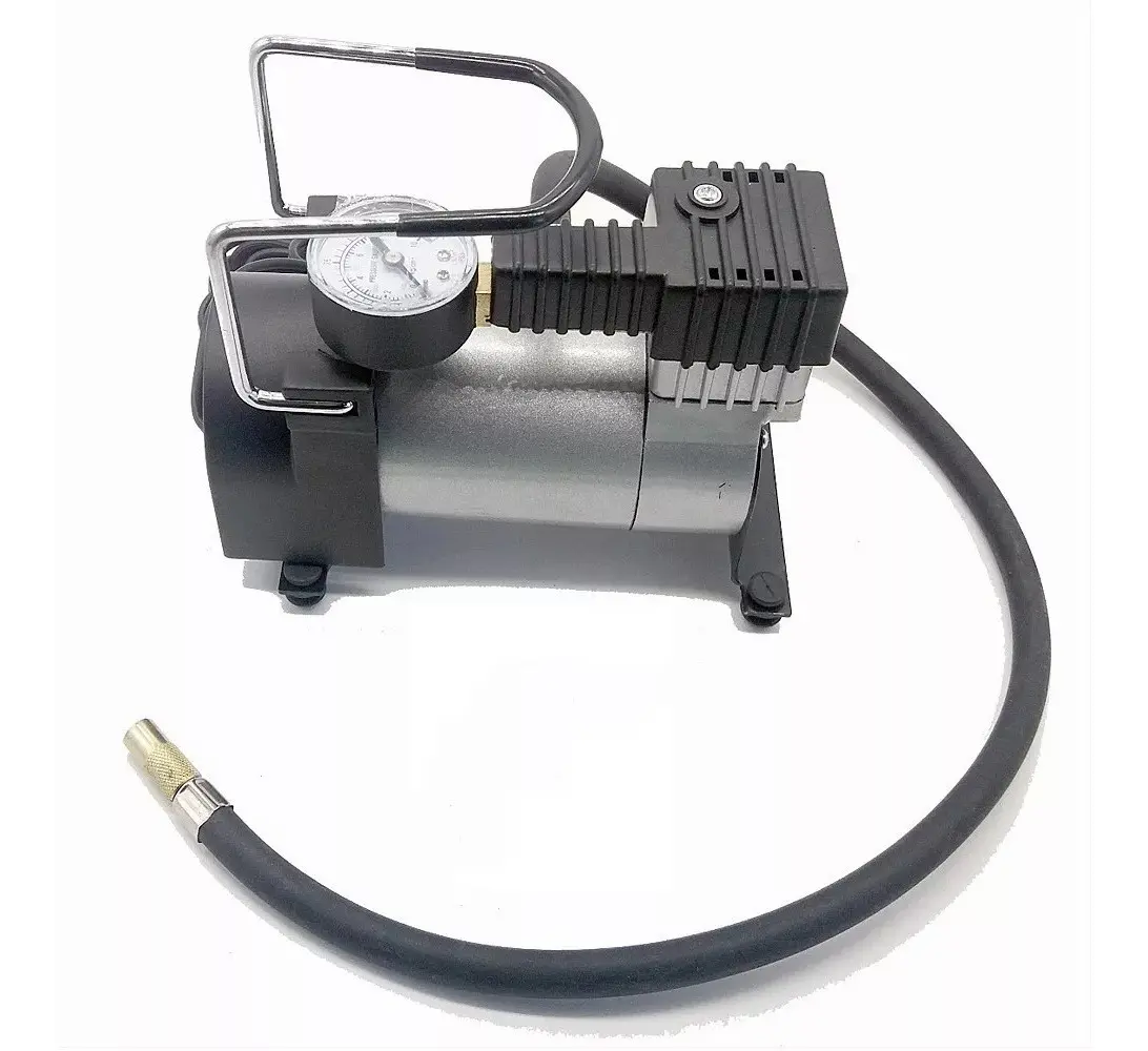 Mini Compressor Ar Portátil P Carro Moto Caminhão E Inflavel