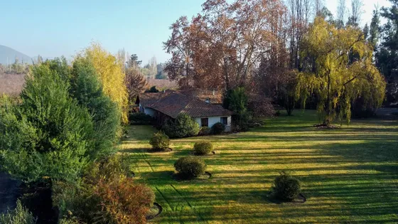 Campo En Rengo Con Casa Patronal Y Plantación De Almendros