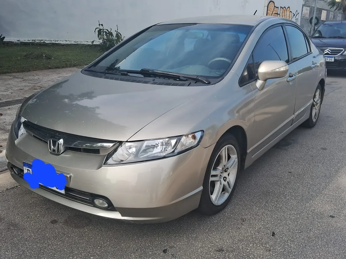 Honda Civic 2007 1.8 Exs Aut. 4p Honda Civic 2007 1.8 Exs Aut. 4p