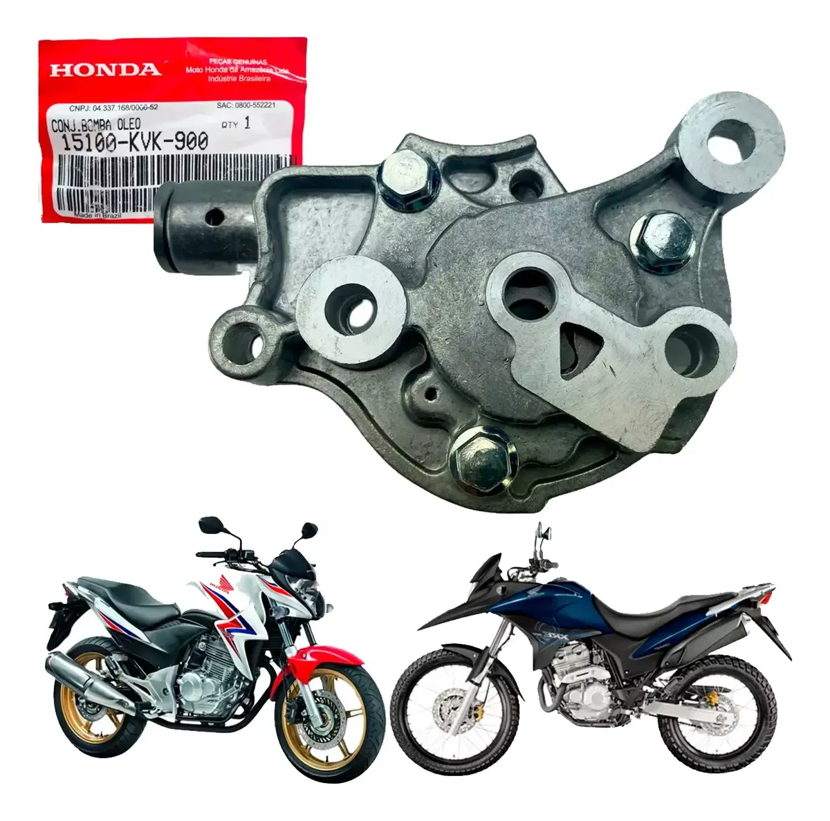 Bomba Óleo Cb 300 2009 2010 2011 2012 Original Honda