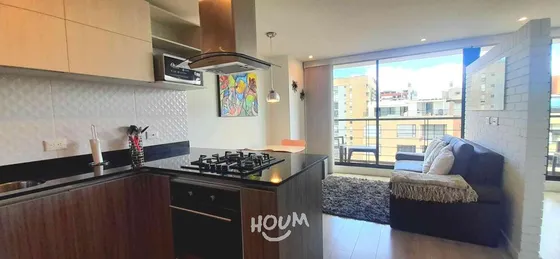 Apartamento En Cedritos. 1 Habitación, 54 M², Id: 155358