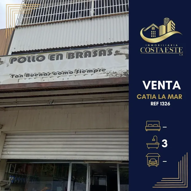 Venta Local En Catia La Mar Ref 1326